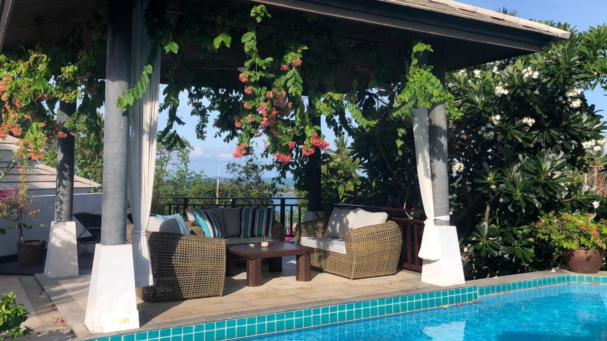 Samui Blu, Villa With Private Pool Choeng Mon Exterior photo